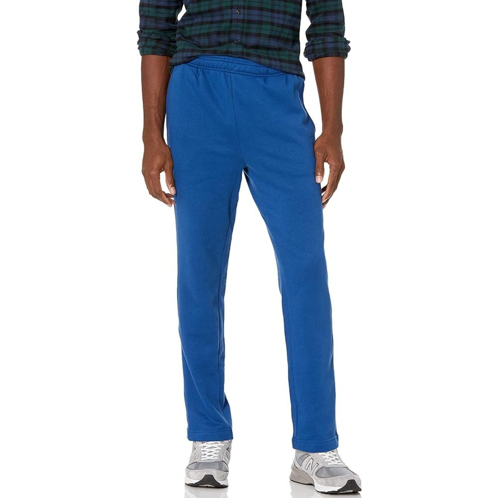 Men's Comfortable Blue Sweatpants - Perfect for Lounging and Exercise- SZ S